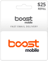 $25 Boost Mobile Prepaid Gift Card