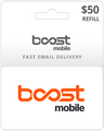 $50 Boost Mobile Prepaid Gift Card