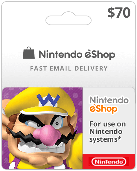 $70 eShop Card