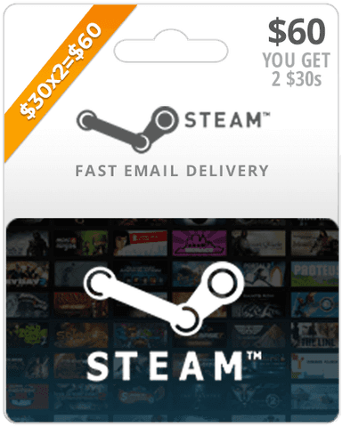 $60 Steam Card