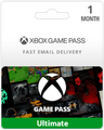 1 Month Xbox Game Pass Ultimate w/ Xbox Live (Email Delivery)