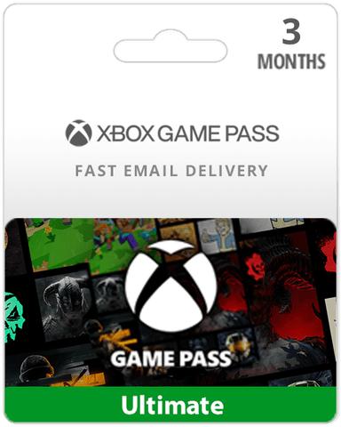 3 Month Xbox Game Pass Ultimate w/ Xbox Live (Email Delivery)