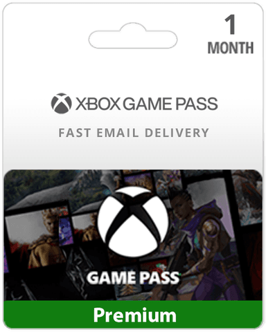 1 Month Xbox Game Pass Premium Membership Card (Email Delivery)