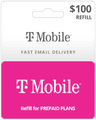 $100 T-Mobile Prepaid Gift Card